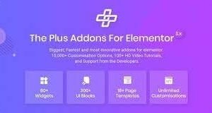The Plus – Addon for Elementor Page Builder WordPress Plugin