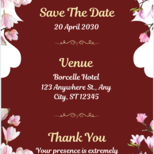 Digital Wedding Card