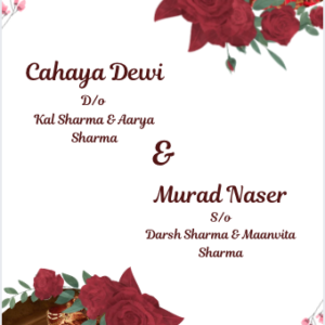 Digital Wedding Card