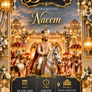 Luxury Digital Wedding Card