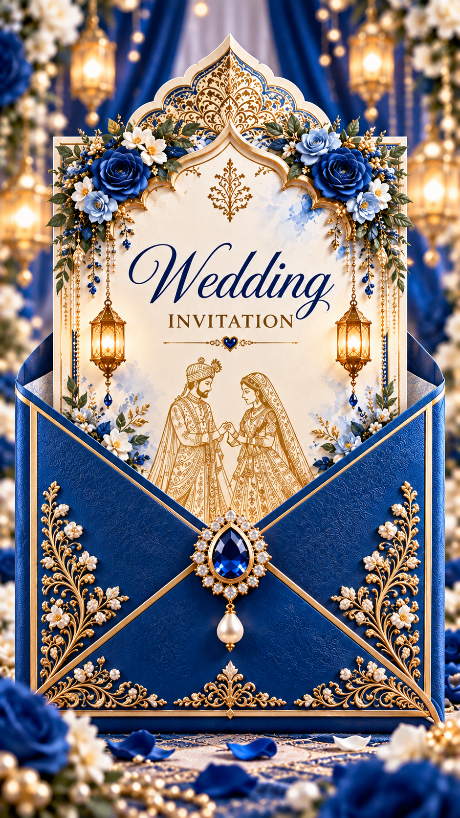 Luxury Digital Wedding Card